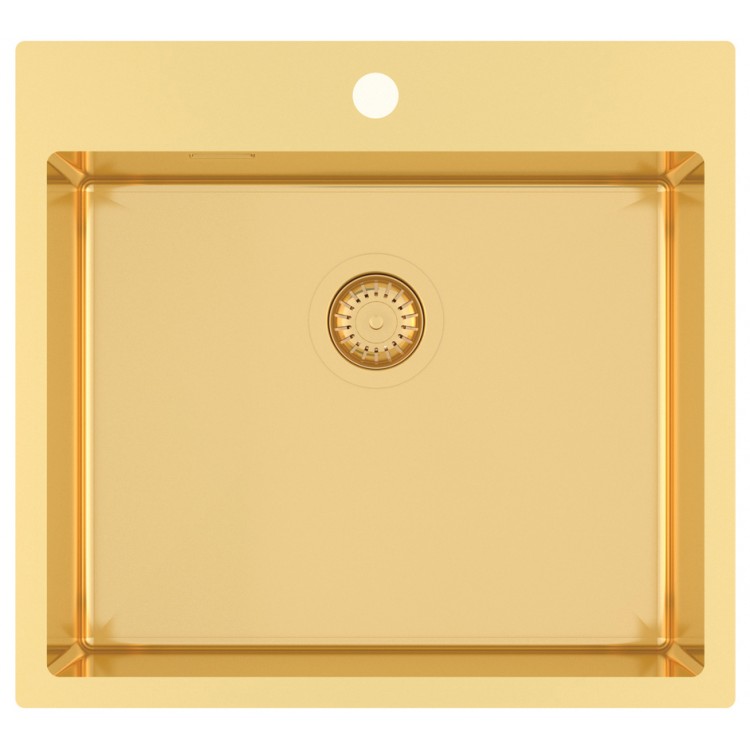 Virtuves izlietne HELIKA AIRA 55x51cm, AIR100N-G