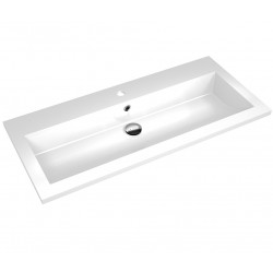 Vannas istabas iebūvējamā izlietne Turtl Decorus 100x45cm, BQA100-700