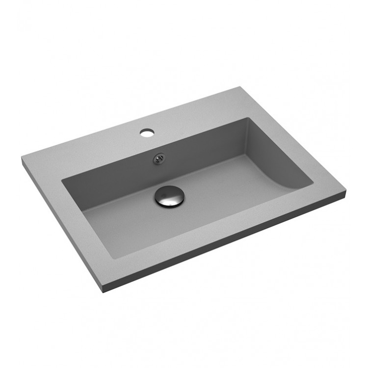 Vannas istabas iebūvējamā izlietne Turtl Decorus 60x45cm, BQA60-220