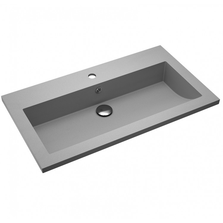 Vannas istabas iebūvējamā izlietne Turtl Decorus 80x45cm, BQA80-220