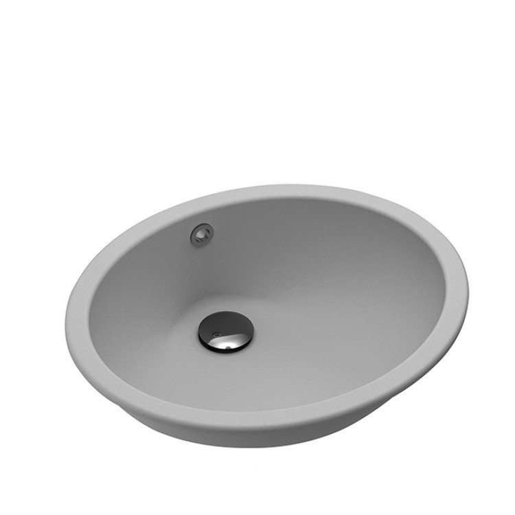 Vannas istabas iebūvējamā izlietne Turtl Neces 49.3x41.6cm, BQC49-220