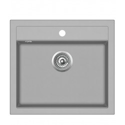 Virtuves izlietne HELIKA QUADRO 565x510 mm SQQ100W-220