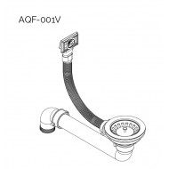 Helika Virtuves izlietņu vārsts 3 1/2 AQF-001V