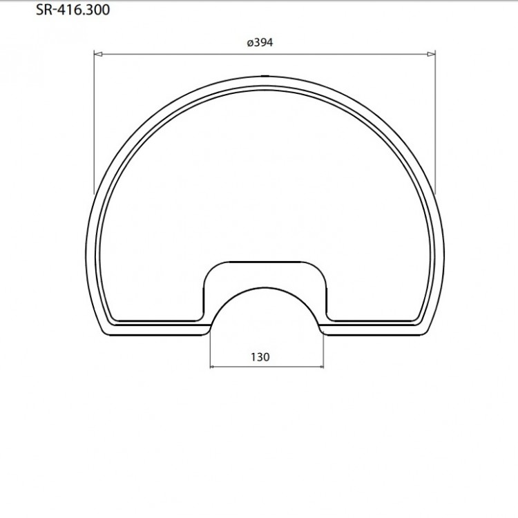 Helika Griežamais dēlītis, koks SR-416.300B