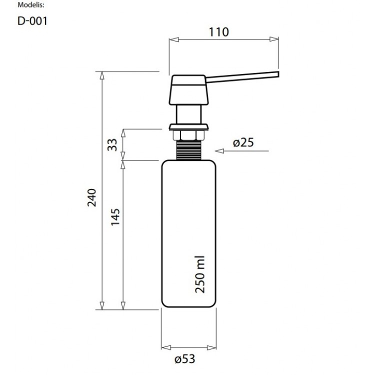 Helika Dozators, D-001
