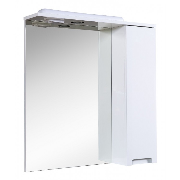 Vannas istabas skapītis ar spoguli Akvarodos QUADRO 70cm, 195883