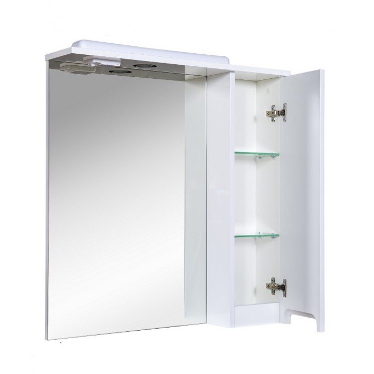 Vannas istabas skapītis ar spoguli Akvarodos QUADRO 70cm, 195883