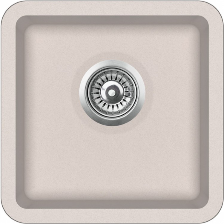 Virtuves izlietne HELICA ARCA pabūvējama 380x380mm, SQA100-111