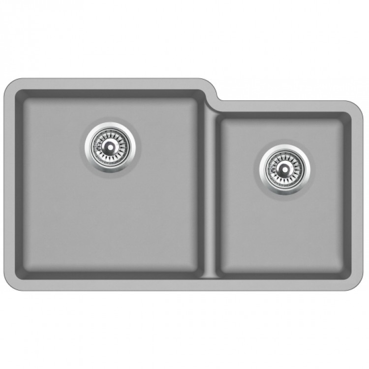 Virtuves izlietne HELIKA ARCA pabūvējama 810x480mm L/R, SQA230-220