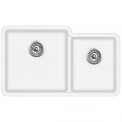 Virtuves izlietne HELIKA ARCA pabūvējama 810x480mm L/R, SQA230-710