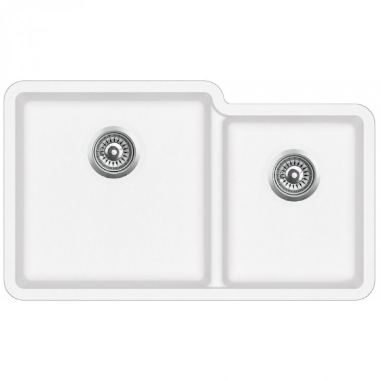 Virtuves izlietne HELIKA ARCA pabūvējama 810x480mm L/R, SQA230-710