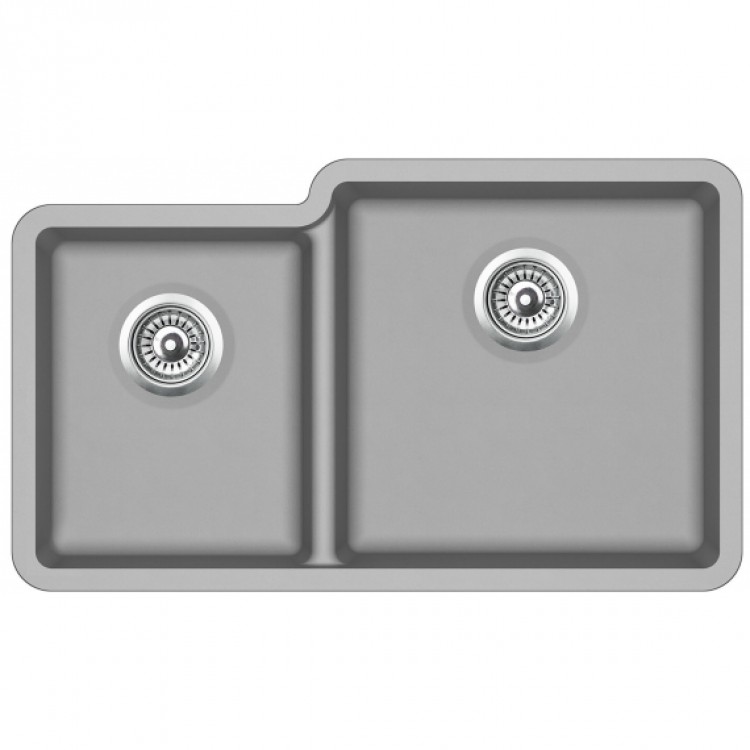 Virtuves izlietne HELIKA ARCA pabūvējama 810x480mm L/R, SQA230-220