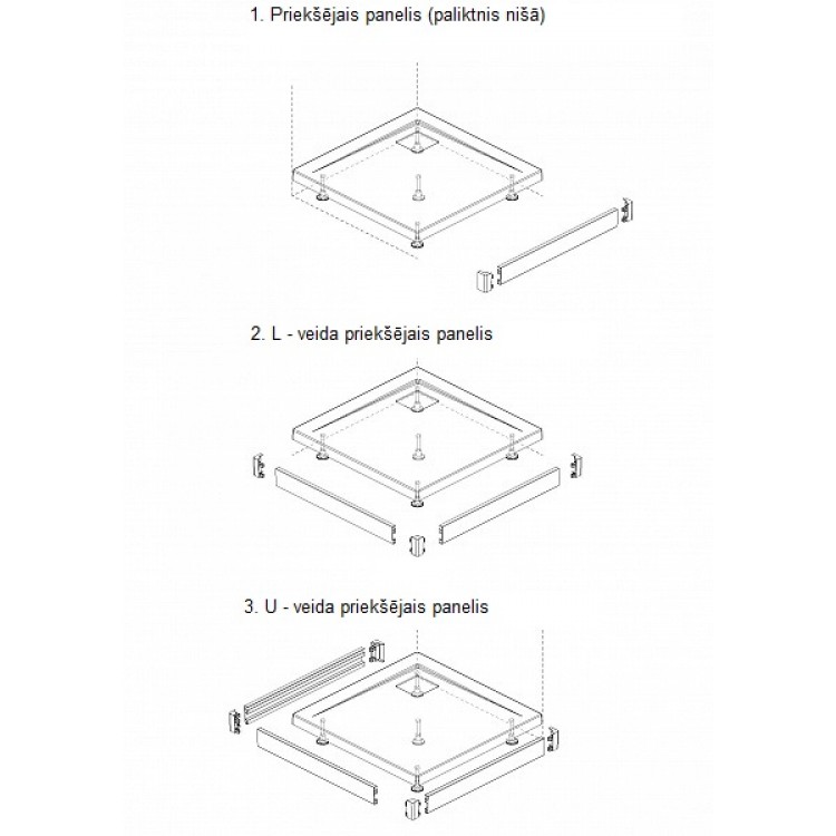 Dušas paliktnis taisnstūra Radaway ARGOS D 120x90 cm