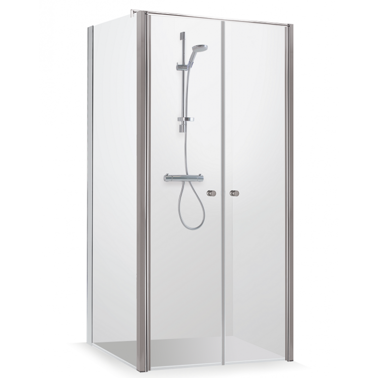 Dušas stūris kvadrātveida Baltijos Brasta ERIKA 90x90 cm