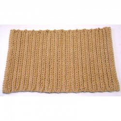 Vannas istabas paklājs Ba-De CHROCHET 50x80cm, bēšs