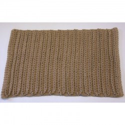 Vannas istabas paklājs Ba-De CHROCHET 50x80cm, brūns