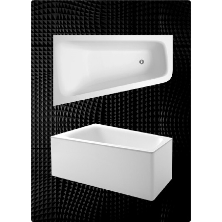 Brīvi stāvoša vanna Balteco PIANO 170x101x67 cm