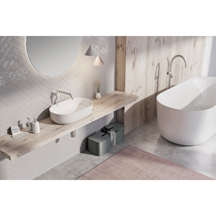 Vannas istabas uzliekamā izlietne Balteco NEO O 56x36cm, NEO O