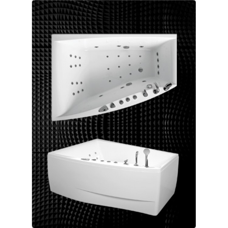 Stūra vanna Balteco Cali, 170x117cm