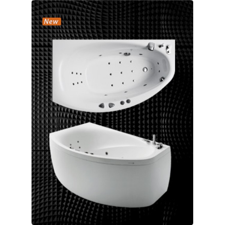 Stūra vanna Balteco Eclipse 17, 170x98cm