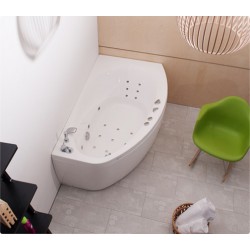 Stūra vanna Balteco Eclipse 17, 170x98cm