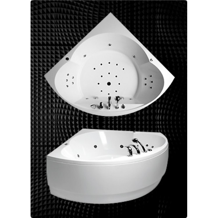 Stūra vanna Balteco Metro, 155x155cm