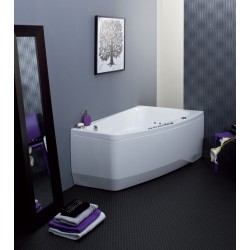 Stūra vanna Balteco Orion, 169x102cm