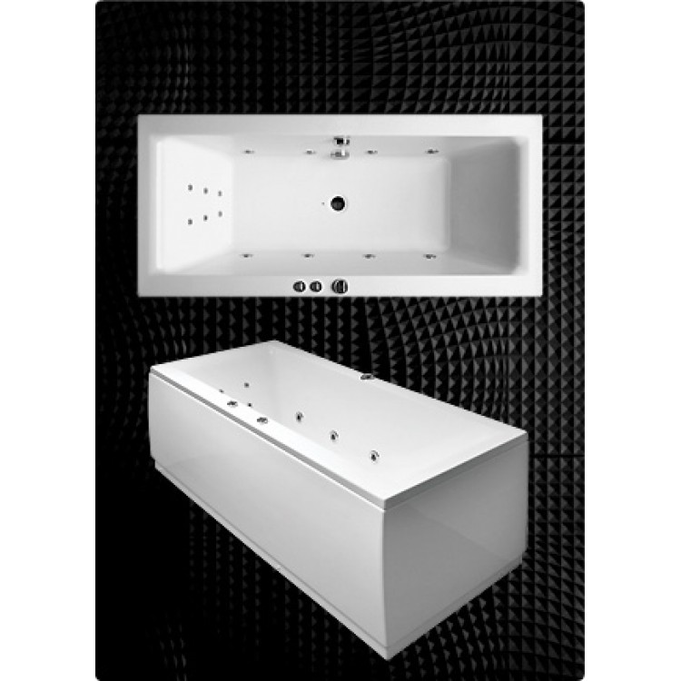 Taisnstūra vanna Balteco ROMA 179x80 cm