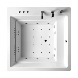 Taisnstūra vanna Balteco QUADRUM 178x178 cm