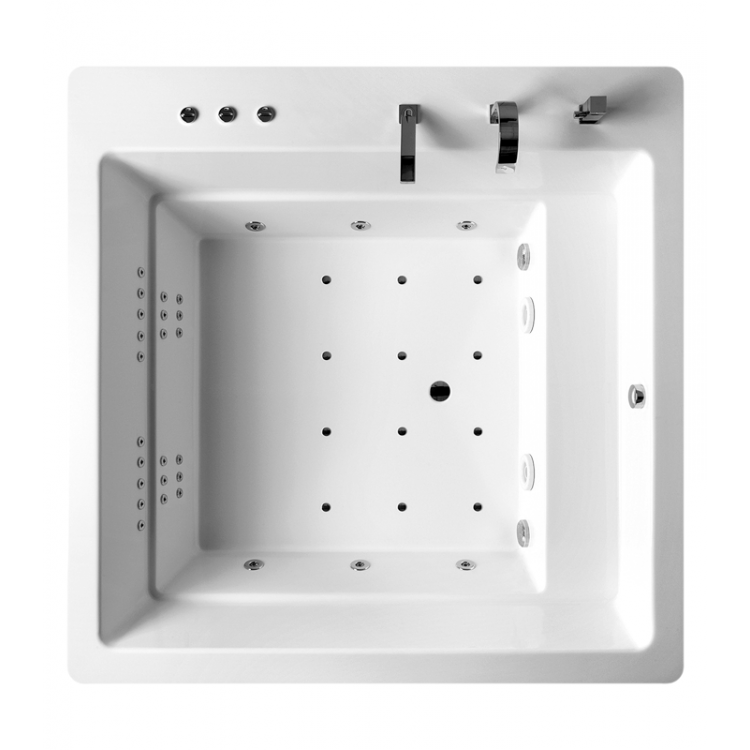 Taisnstūra vanna Balteco QUADRUM 178x178 cm