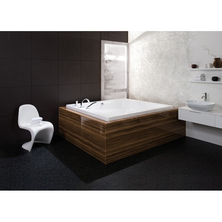 Taisnstūra vanna Balteco QUADRUM 178x178 cm