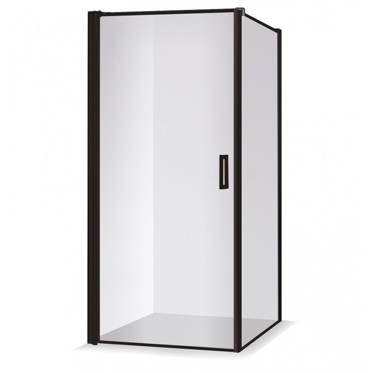 Dušas stūris kvadrātveida Baltijos Brasta KRISTINA Nero Frame 90x90 cm