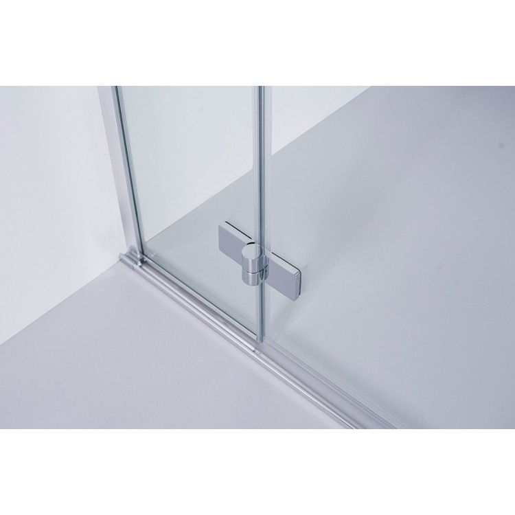 Dušas stūris kvadrātveida Baltijos Brasta LORA 90x90 cm