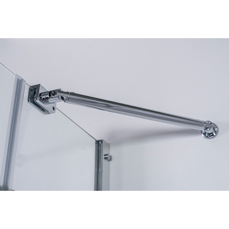 Dušas stūris kvadrātveida Baltijos Brasta LORA 90x90 cm