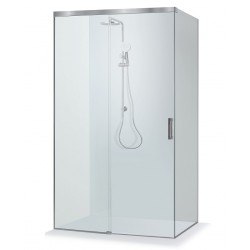 Dušas stūris taisnstūra Baltijos Brasta MILDA SOFT 110x80cm