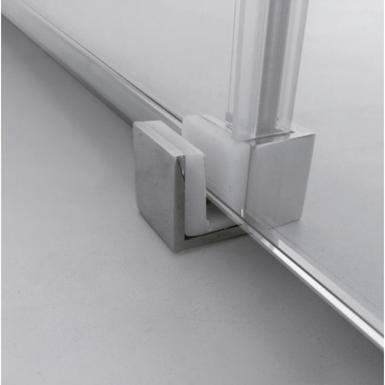 Dušas stūris taisnstūra Baltijos Brasta MILDA SOFT 120x80cm