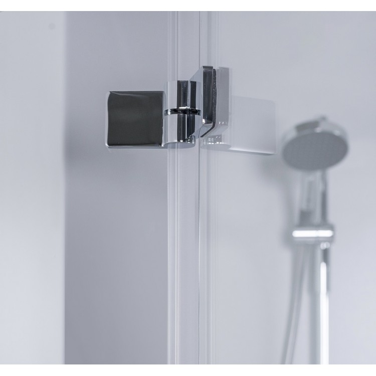 Dušas stūris kvadrātveida Baltijos Brasta NINA PLUSS 80x80 cm