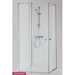 Dušas stūris kvadrātveida Baltijos Brasta SIMA 100x100 cm