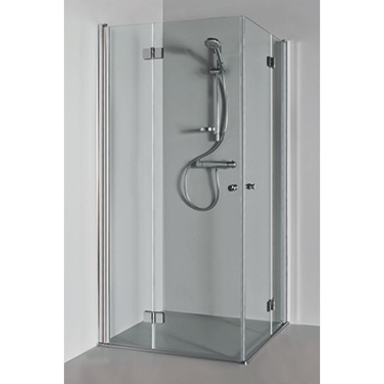 Dušas stūris kvadrātveida Baltijos Brasta SIMONA 90x90 cm