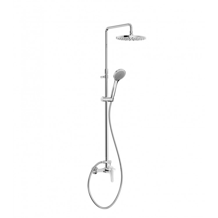 Dušas sistēma BASE-TRES Plus, hroms 21631221