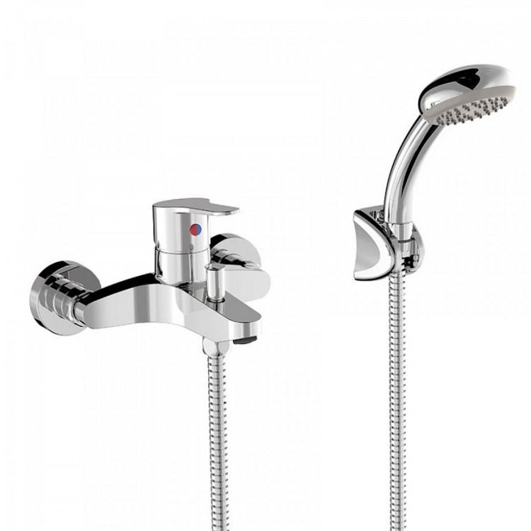 Maisītāju komplekts BASE-TRES 2in1, hroms