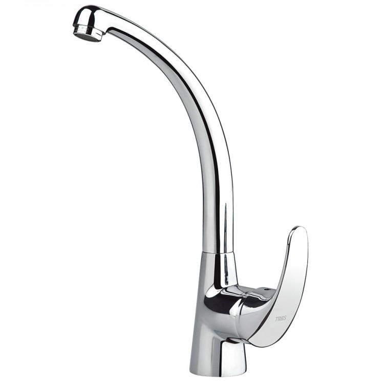 Virtuves izlietnes maisītājs BASIC-TRES PLUS, hroms 172447