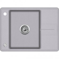 Virtuves izlietne HELIKA Bella 670x500 mm, SQB102AW-202