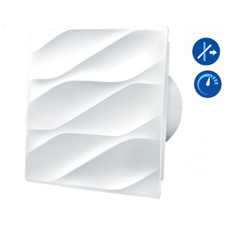 Sadzīves ventilators Blauberg Bavaria 100T ar taimeri