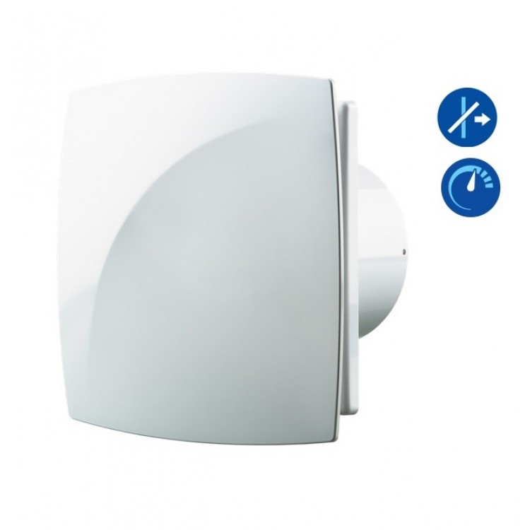 Sadzīves ventilators Blauberg MOON 100T ar taimeri