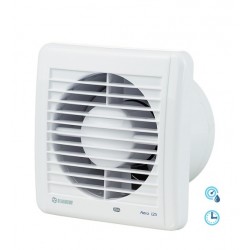 Sadzīves ventilators Blauberg Aero 125H ar taimeri, mitruma sensors