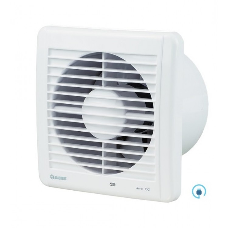 Sadzīves ventilators Blauberg Aero 150S ar slēdzi