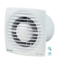 Sadzīves ventilators Blauberg Bravo 100H ar taimeri, mitruma sensors
