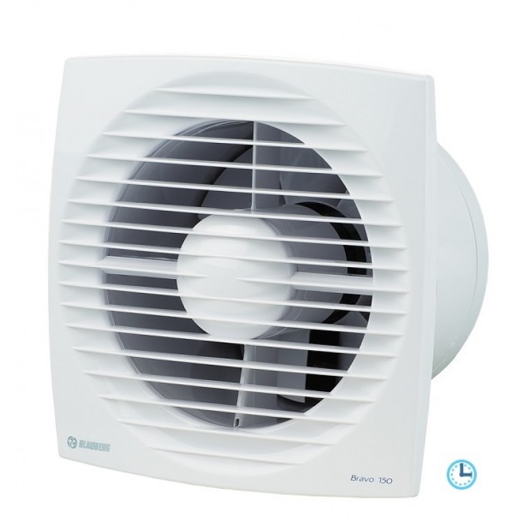 Sadzīves ventilators Blauberg Bravo 150T ar taimeri