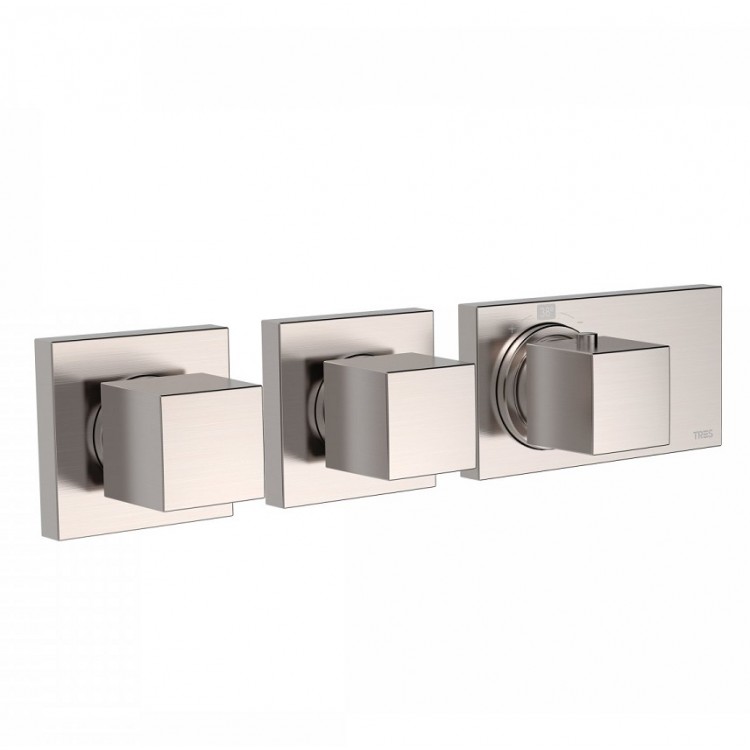 TRES Block System Iebūvējamais jaucējkrāns (3-ceļu), 20725399AC